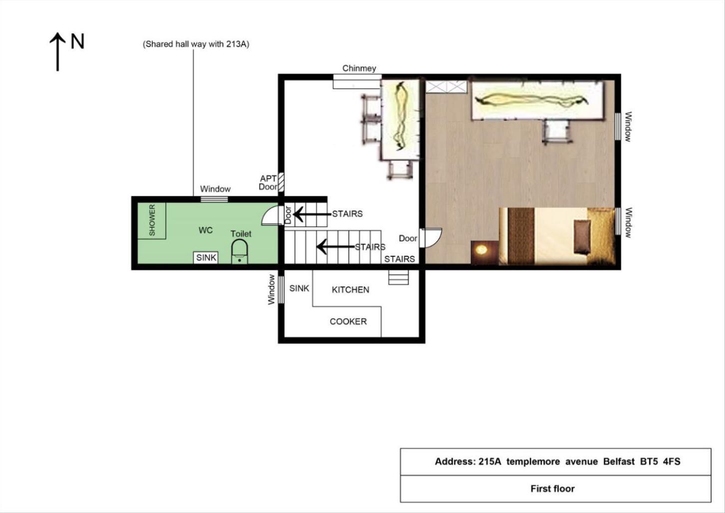 Entire Yellowapt Near Belfast City Centre - Free Parking - Up To 3 Guests - 2 Beds Exteriör bild